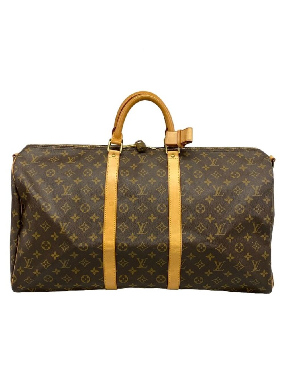 Louis Vuitton Boston Bag Monogram Keepall Bandouliere 55